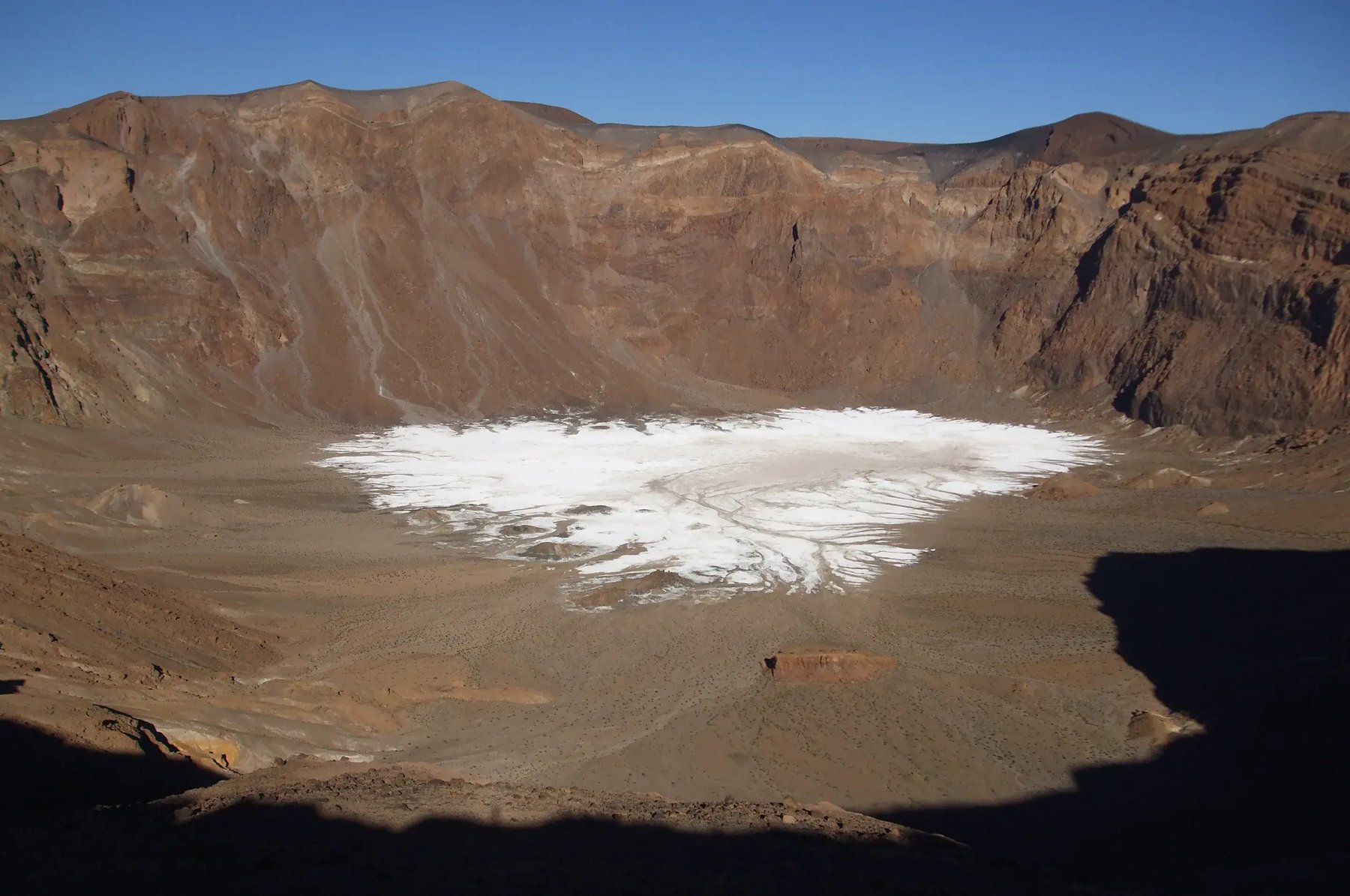 Crat&egrave;re du Trou au Natron, Tibesti
